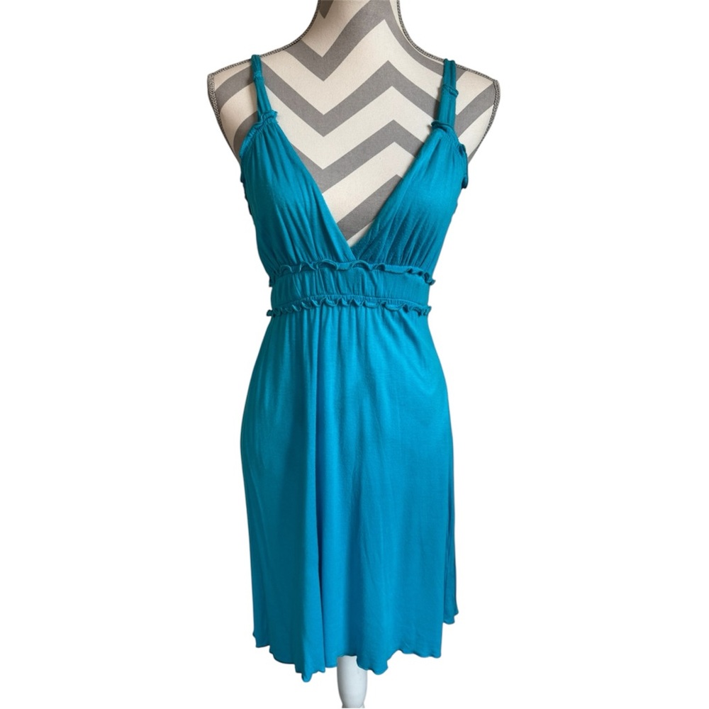 Lucy Love Teal Sleeveless Dress